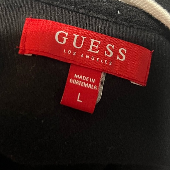 GUESS Men's Spell Out Long Sleeve Tee Shirt Size Large - Picture 4 of 5